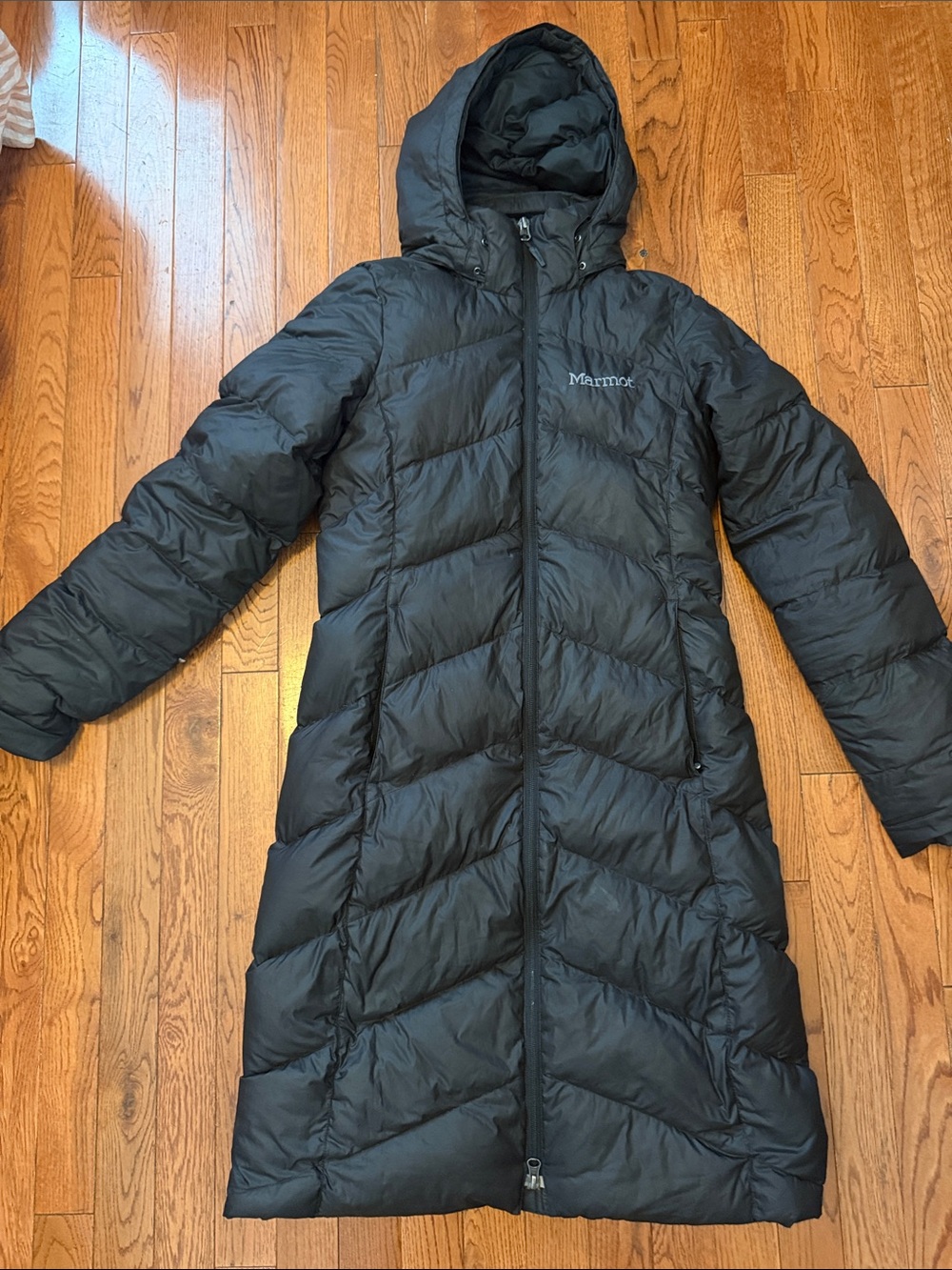 Marmot Women's Montreax Long Black Puffer Jacket